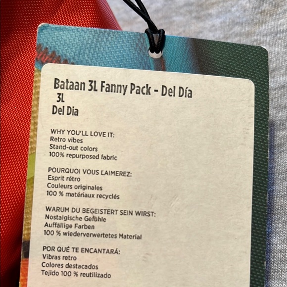 *NWT* Cotopaxi Bataan 3L Del Dia Fanny Pack - Picture 7 of 7